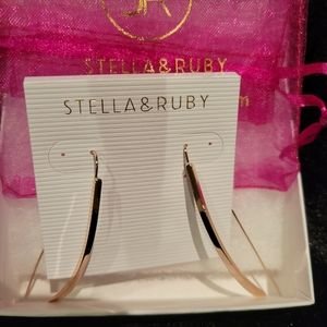 Gold plated earrings